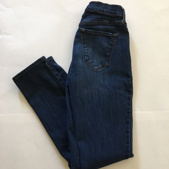 Old Navy Denim - Old navy denim jeans 2 mid rise curvy med dark